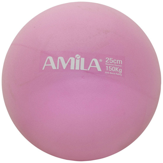 Amila Μπάλα Pilates 25cm Ροζ